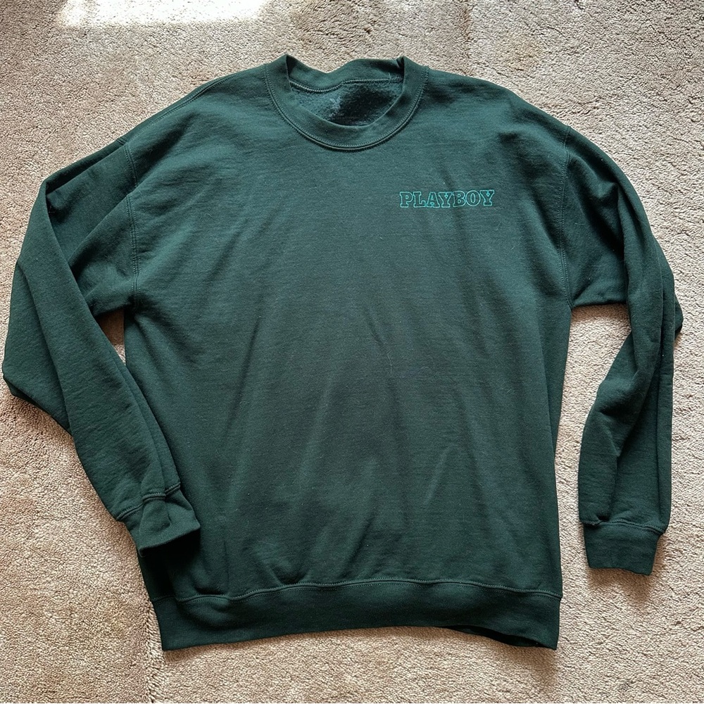 green Playboy sweatshirt